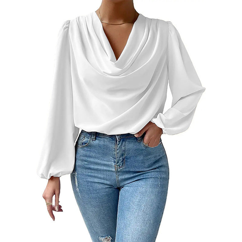 Elegant long sleeve top for women