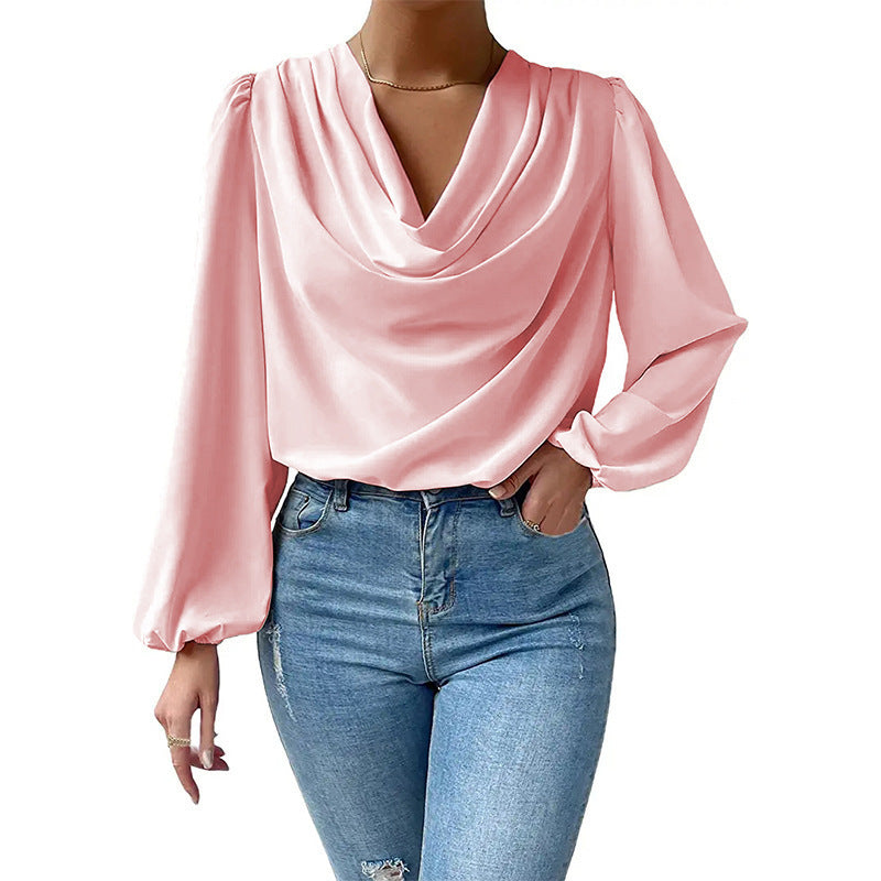 Elegant long sleeve top for women