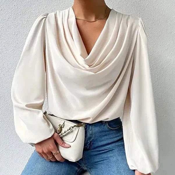 Elegant long sleeve top for women