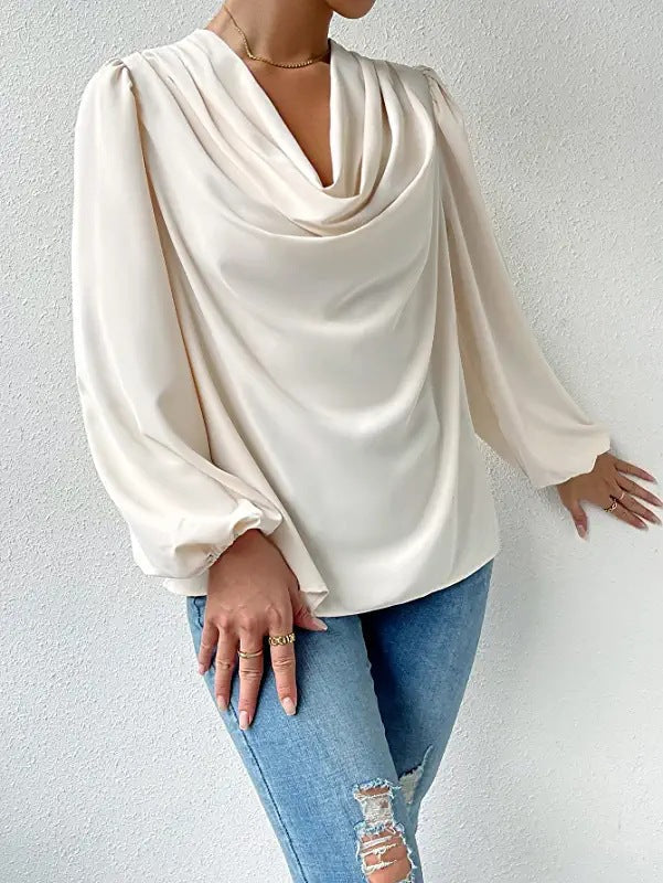 Elegant long sleeve top for women