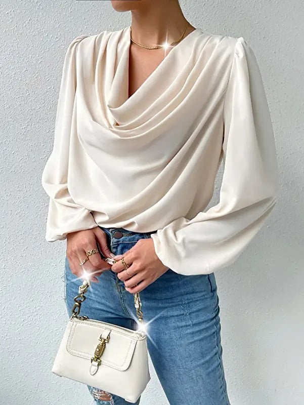 Elegant long sleeve top for women