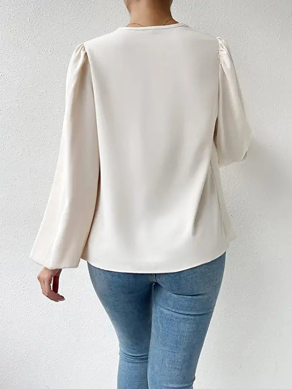 Elegant long sleeve top for women