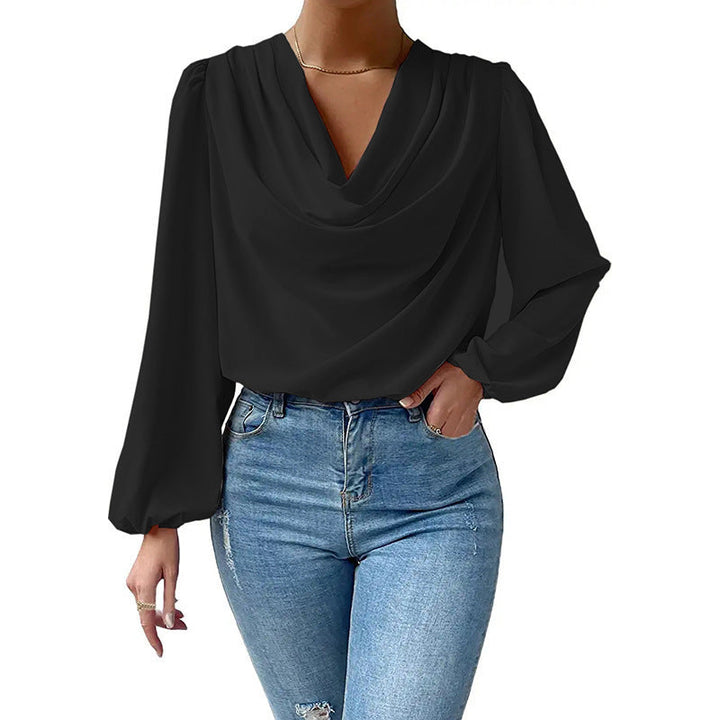 Elegant long sleeve top for women