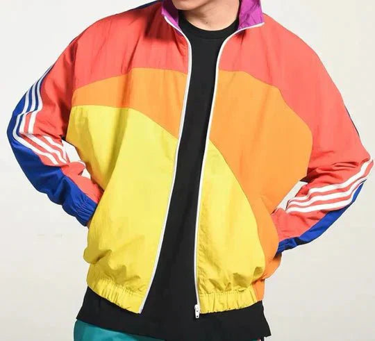 90's Retro Windbreaker for Men