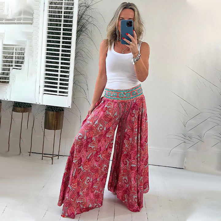 Bohemian Printed Pants for Women