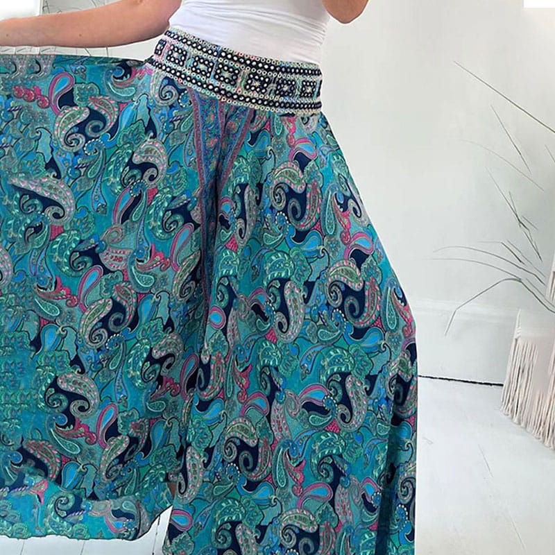 Bohemian Printed Pants for Women